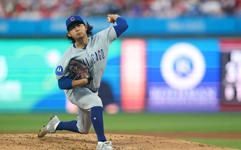 【MLB】2人で5三振……今永昇太の前にハーパーもシュワーバーもお手上げ　「すべての球種において強弱の付け方が良かった」 画像