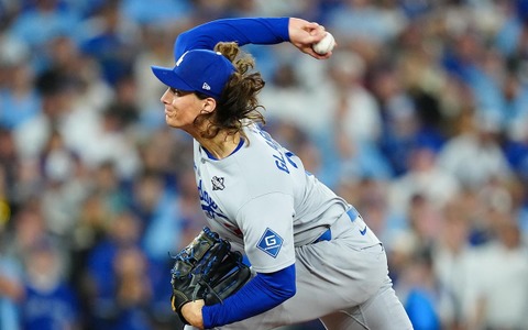 【MLB】降雪後、凍てつく夜のマウンドも……グラスノーが涼しい顔で今季2勝目　「寒さは感じなかった、むしろ心地良かった」理由とは？ 画像