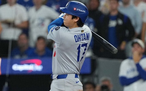 【MLB】大谷翔平、執念の178キロ右前打で「50」試合連続出塁達成　球団史上3位タイに浮上　ドジャースは敗戦 画像