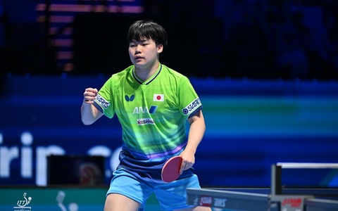 16歳・松島輝空が初出場で中国の世界王者に衝撃ラリー　WTT公式が2024年大会で見せた“死闘”に再脚光【世界卓球2026】 画像