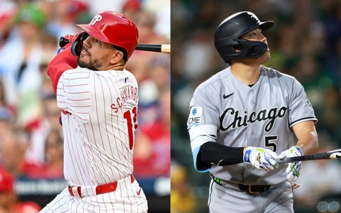 【MLB】村上宗隆は「本塁打王シュワーバーに酷似している」　公式サイトは“メジャー4位”の打球速度を称賛「最大の懸念も払拭した」 画像