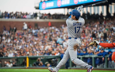 【MLB】大谷翔平「1番DH」スタメン　昨季“先頭打者アーチ”の生え抜き右腕から7試合ぶり6号なるか、山本由伸が先発 画像