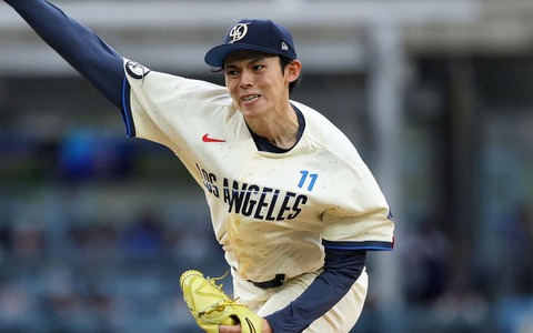 【MLB】ド軍地元メディアが挙げた佐々木朗希の“進歩と課題”　四球減＆スプリットを評価も「不安定さは依然として残る」 画像