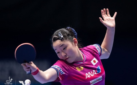 張本美和がついに“世界のトップ3”入り　世界卓球でも躍動…前週5位から3位浮上　早田ひなもランクアップで10位に｜卓球女子世界ランキング（2026年第20週） 画像