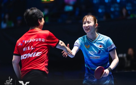 卓球日本女子に中国メディアが太鼓判「決勝進出の可能性」　早田ひなと対峙の62歳レジェンドは「挑戦を仕掛けるのが困難」【世界卓球2026】 画像
