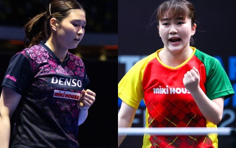 卓球日本女子同士の頂上決戦　連覇狙うカットマン・橋本帆乃香と好調の22歳・大藤沙月が激突　過去戦績五分の戦い【WTTコンテンダーラゴス】 画像