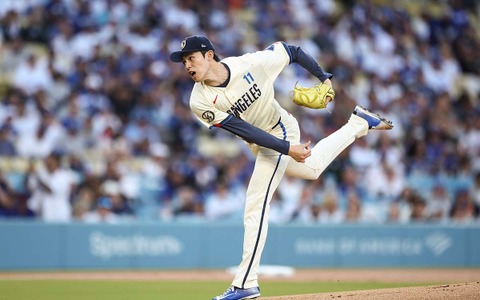 【MLB】佐々木朗希が見せた“最高レベルの投球”　100マイル超えでシュワーバーを圧倒、24歳右腕を米識者が称賛「球速を維持」 画像