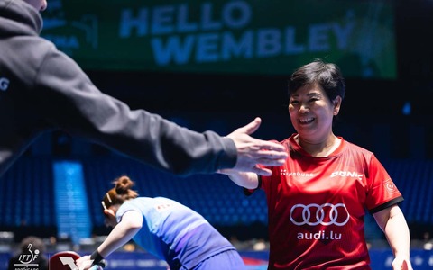 卓球女子の“62歳レジェンド”参戦に中国メディアが熱視線　3種目出場のニー・シャーリエンは「衰えぬ強さを示す」【WTTコンテンダースコピエ】 画像
