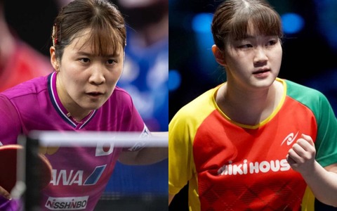 平野美宇、4大会連続優勝狙う大藤沙月と準々決勝で激突　際立つ22歳の“日本人キラー”ぶり、初勝利を掴めるか【WTTコンテンダーザグレブ】 画像