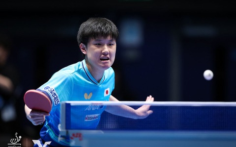 張本智和2位、松島輝空6位でトップ10維持…上位勢は変動なし　戸上隼輔が17位、宇田幸矢は1ランクアップで29位に｜卓球男子世界ランキング（2026年第25週） 画像