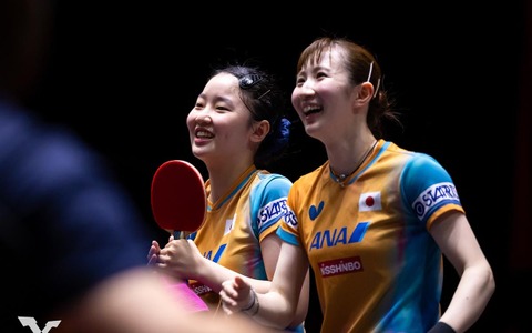 卓球日本女子のWエース、“みわひな”ペアが再タッグ形成　張本美和＆早田ひな、戴冠へ中国勢や同級生コンビがライバル【WTTコンテンダーリュブリャナ】 画像