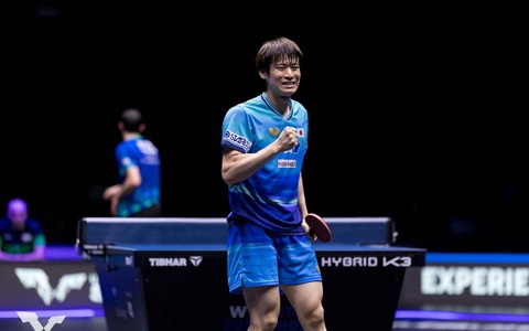 国際大会2冠の戸上隼輔がキャリア最高タイの14位浮上　張本智和2位、松島輝空6位でトップ10維持…上位は変動なし｜卓球男子世界ランキング（2026年第26週） 画像