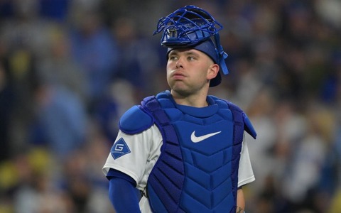 【MLB】試合途中で変更、大谷翔平がサインを出して組み立て……ラッシング捕手のプライドは？　「傷つけたとは思わない」とロバーツ監督 画像