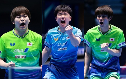 中国の王楚欽が42週連続で世界1位をキープ　張本智和2位、松島輝空6位でトップ10維持　戸上隼輔は14位キープ｜卓球男子世界ランキング（2026年第27週） 画像