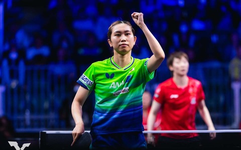 卓球女子の“天敵”王曼昱を攻略した日本人選手は？　カットマン・佐藤瞳が世界2位をストレート撃破で中国越え【USスマッシュ】 画像