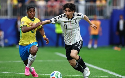 「這い上がります」田中碧、失意のブラジル戦を経て再起誓う　所属リーズもサポート約束「すでに連絡取った」と米メディア【北中米W杯】 画像