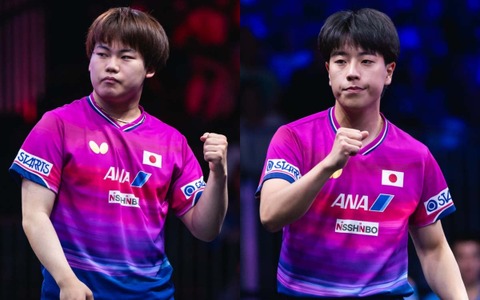 卓球男子は中国勢が8強不在の大波乱　19歳・松島輝空は欧州強豪と優勝争いか　サウスポー・篠塚大登も快進撃で上位狙う【USスマッシュ】 画像