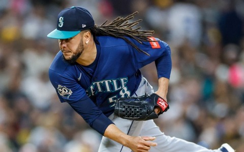 【MLB】ドジャースも狙う？トレード期限で人気の先発投手、米敏腕記者が有力候補をピックアップ　マリナーズ右腕に注目「非常に興味深い」 画像