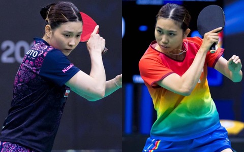 橋本帆乃香、佐藤瞳“Wカットマン”の躍動に公式称賛「堅守と不屈の精神」　日本人対決を制した28歳の奮闘を評価【WTTサン・ジョゼ・ドス・カンポス】 画像