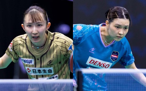 卓球日本女子で注目の直接対決　早田ひな、橋本帆乃香の過去国際大会戦績は？　2冠懸かるサウスポーがカットマンと激突【WTTサン・ジョゼ・ドス・カンポス】 画像