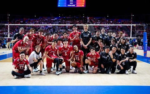 バレー男子日本代表、開催国の中国下し13連勝＆4強入りなるか　石川祐希、髙橋藍らの躍動期待　地上波放送・中継・ネット配信情報【VNL2026】 画像