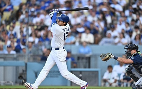 【MLB】“10戦ぶり23号”大谷翔平、第3打席に貴重な「同点適時打」　3試合ぶりマルチ安打 画像