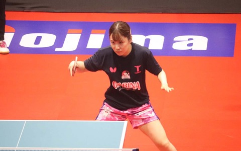 平野美宇が新天地・九州デビュー戦で単複2点起用　サウスポー首藤成美とダブルス結成　京都との開幕戦に臨む【Tリーグ】 画像