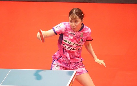 平野美宇、新天地・九州デビュー戦で見せた輝き「3球目は自分の強み」　開幕白星貢献の26歳は「チーム一丸で上を目指す」【Tリーグ】 画像
