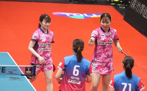 平野美宇、古巣・神奈川に敗戦も若手の躍動に「すごく頼もしい」　デビュー2連戦を終えて「九州としてプレーオフへ進みたい」【Tリーグ】 画像