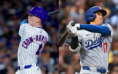 【MLB】ロバーツ監督、2本塁打のPCAを称賛　大谷翔平とのMVP争いについて「予想を覆し、接戦に持ち込んでいる」と見解示す 画像