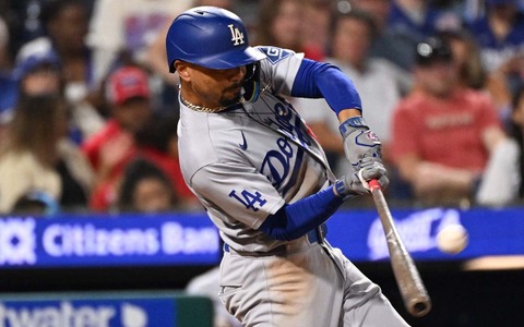 【MLB】「ベッツは恐らく衰えてしまった」守備は優秀でも……打撃の低下を補い切れず　地元メディアが議論「未来の遊撃手を探し始めるべき」 画像