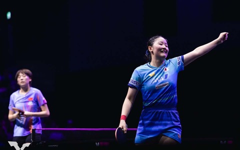 張本美和、18歳が見せた極限状態での“中国撃破”　2戦連続フルゲームの死闘、修羅場を潜る女子エースが優勝争いへ【WTTチャンピオンズ横浜2026】 画像