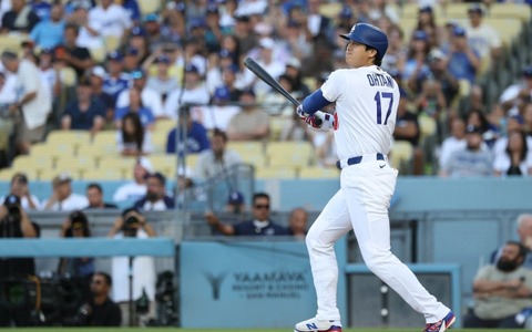 【MLB】大谷翔平「1番DH」スタメン　山本由伸を援護する2試合ぶり28号アーチなるか、成長株の“2世左腕”と対決 画像