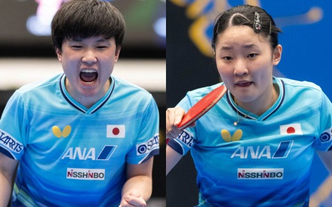 卓球日本の男女Wエースが優勝争いへ　張本智和は日本勢連破で8強入り、張本美和も貫禄の勝ち進みで2週連続V狙う【WTTヨーロッパスマッシュ】 画像