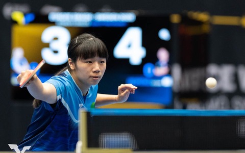 「歴史的快挙を達成」世界69位のダークホースに熱視線　橋本帆乃香＆長﨑美柚撃破の18歳は「エリートたちの仲間入り」【WTTヨーロッパスマッシュ】 画像