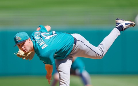 【MLB】マリナーズの“秘蔵っ子左腕”アンダーソンがメジャーデビューへ　投手全体ナンバーワン有望株、生え抜き6人目の先発が誕生 画像