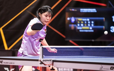 張本美和は3位キープ、早田ひなが6位でトップ10維持　面田采巳が国際大会準Vで42ランクアップの急上昇｜卓球女子世界ランキング（2026年第35週） 画像