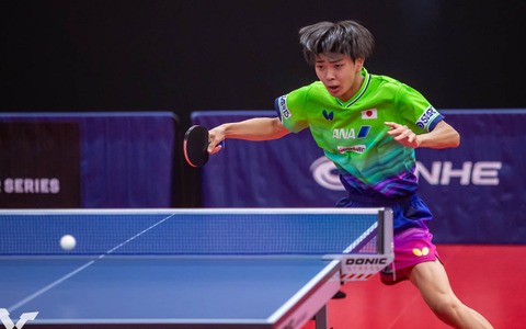 張本智和が4位に浮上、松島輝空が日本勢トップの3位　16歳・川上流星が国際大会準Vでトップ100入り｜卓球男子世界ランキング（2026年第35週） 画像