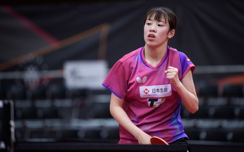 張本美和は3位、早田ひな6位をキープ　18歳・面手凛が国際大会Vで22ランクアップ、初のトップ100入り｜卓球女子世界ランキング（2026年第36週） 画像