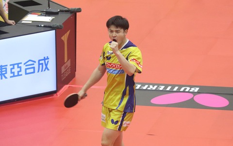 有延大夢、新主将が振り返るホーム開幕戦　T.T彩たまの2季ぶり戴冠へ担う“起爆剤”の役割「チームにポジティブなものを」【Tリーグ】 画像