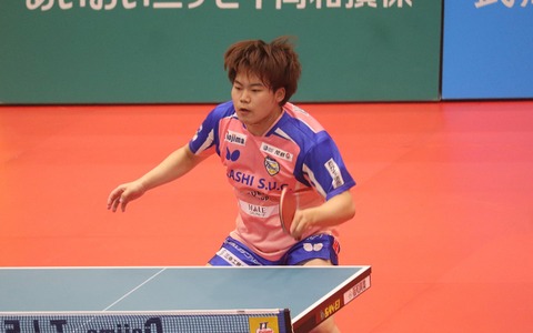 松島輝空、連勝に導いた左のエースは「新しい環境で勝ちたい気持ちが強い」　共闘の右のエース・張本智和は「心強い存在」【Tリーグ】 画像