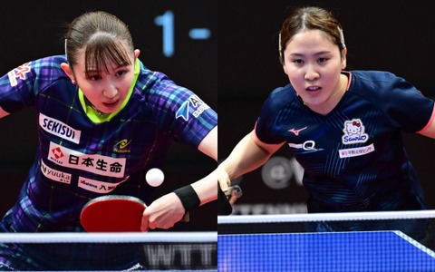 卓球日本女子は4選手が8強入りで優勝争いへ　第1シードの早田ひなは台湾選手を連破、平野美宇も準々決勝進出で上位狙う【WTTコンテンダーアルマトイ】 画像