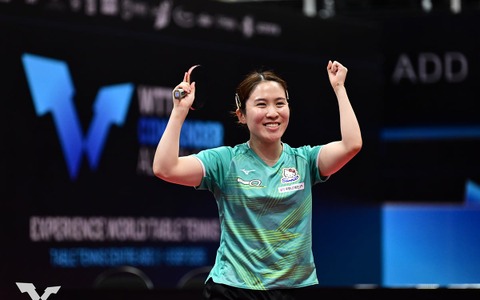 平野美宇が国際大会復活Vで11ランクアップの27位　張本美和3位、早田ひな6位をキープ　上位は変動なし｜卓球女子世界ランキング（2026年第37週） 画像