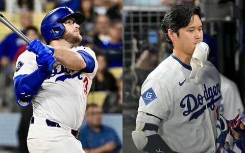 【MLB】「内野手用のグローブをはめて……」スタメン落ちが続く大谷翔平、ベンチでの様子は？　マンシー「楽しんでいるよ」と明かす 画像