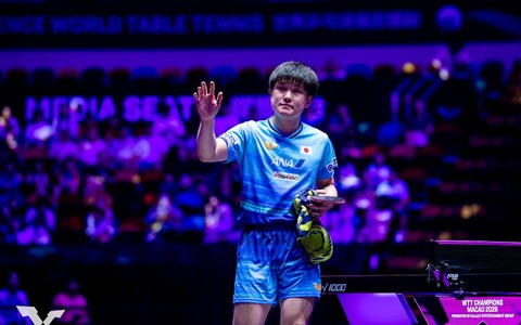張本智和、衝撃の“11－2→11－2→11－2”に現地メディア反応「実力差は歴然」　好調維持の23歳を警戒「中国男子最大の脅威」【WTTチャンピオンズマカオ】 画像