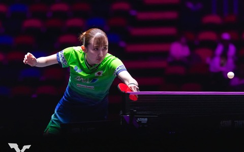早田ひな、初対戦のウクライナ35歳にストレート勝ちで初戦突破　上位進出狙うサウスポー、日本人対決の可能性【WTTチャンピオンズマカオ】 画像