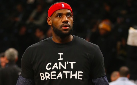 米プロスポーツ界にも広まる「I can't breathe」 画像