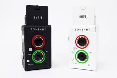二眼レフ風デジタルトイカメラ 「BONZART AMPEL」が限定ホワイトボディを追加して12月24日に販売再開 画像