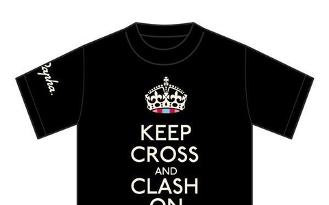 ラファがシクロクロス東京でオリジナル『KEEP CROSS』Tシャツ販売 画像