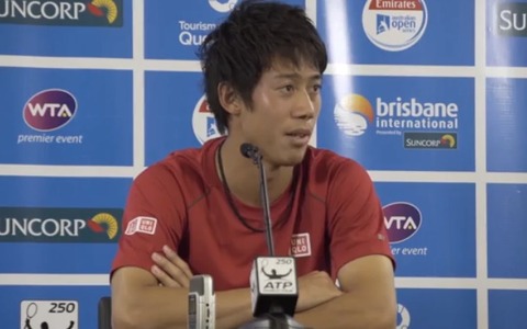 【テニス】錦織圭、今シーズンシングル初戦を前に意気込みを語る 画像